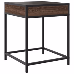 VidaXL 3284095 Table de nuit et table de chevet Chêne - Vue supplémentaire 8
