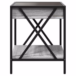 VidaXL 3284099 Table de nuit et table de chevet Chêne - Vue supplémentaire 7