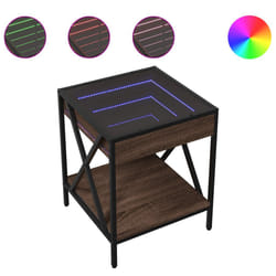 VidaXL 3284100 Table de nuit et table de chevet Chêne