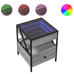 VidaXL 3284104 Table de nuit et table de chevet Chêne