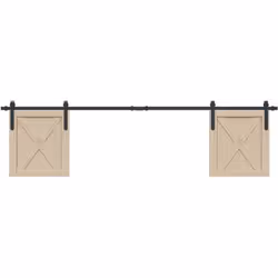 Ce kit de porte d'armoire coulissante vous permet d'ouvrir ou de fermer l'armoire silencieusement et sans effort.Matériau dur ...