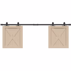Ce kit de porte d'armoire coulissante vous permet d'ouvrir ou de fermer l'armoire silencieusement et sans effort. Matériau du ...