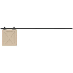Vidaxl - Kit de porte d'armoire coulissante 213 cm acier au carbone