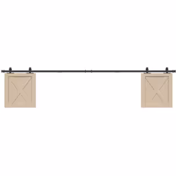 Ce kit de porte d'armoire coulissante vous permet d'ouvrir ou de fermer l'armoire silencieusement et sans effort.Matériau dur ...