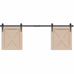 Ce kit de porte d'armoire coulissante vous permet d'ouvrir ou de fermer l'armoire silencieusement et sans effort. Matériau du ...