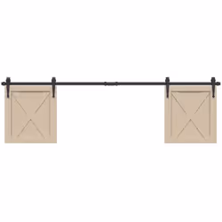 Ce kit de porte d'armoire coulissante vous permet d'ouvrir ou de fermer l'armoire silencieusement et sans effort. Matériau du ...