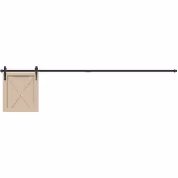 Ce kit de porte d'armoire coulissante vous permet d'ouvrir ou de fermer l'armoire silencieusement et sans effort. Matériau du ...