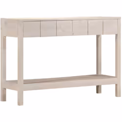 Introduisez un air de charme rustique à votre intérieur avec cette console en bois ! Bois de manguier massif : le bois de man ...
