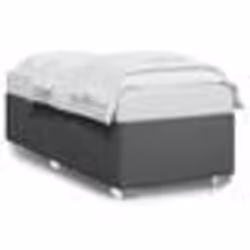 vidaXL Cadre de lit sans matelas gris foncé 80x200 cm tissu - 80 x 200 cm