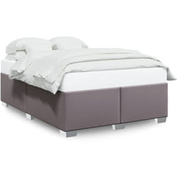 Vidaxl - Cadre de lit sans matelas gris 160x200 cm similicuir