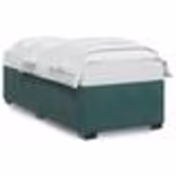 vidaXL Cadre de lit sans matelas vert foncé 80x200 cm velours - 80 x 200 cm