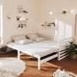 vidaXL Sommier à lattes de lit avec matelas Bleu foncé 90x190 cm - 90 x 190 cm