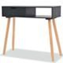vidaXL Sommier à lattes de lit et matelas Gris foncé 80x200 cm Velours - 80 x 200 cm
