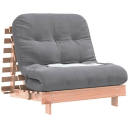 Vidaxl - Canapé-lit futon avec matelas 90x206x11 cm bois massif douglas