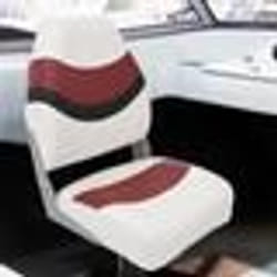 vidaXL Siège pour bateau avec dossier haut pliable 44x38x55 cm