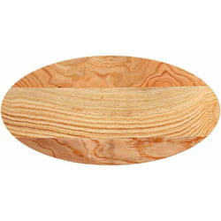 Dessus de table 80x40x2 cm bois de chêne massif ovale Vidaxl