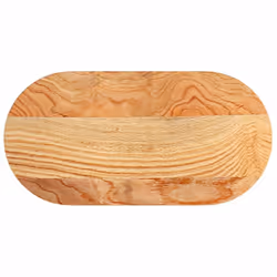 VidaXL 4009073, Bois, Marron, Rond, Intérieure, 400 mm, 40 mm
