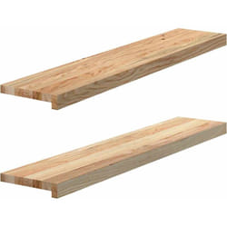 Vidaxl - Appuis de fenêtre 2 pcs non traité 100x20x2cm bois chêne massif