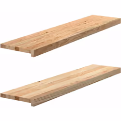 Donnez à votre fenêtre un aspect naturel et unique avec ces appuis de fenêtre en bois ! Matériau robuste et stable : le bois  ...