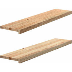 Vidaxl - Appuis de fenêtre 2 pcs non traité 110x25x2cm bois chêne massif