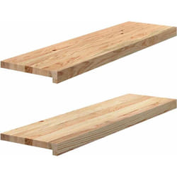 Vidaxl - Appuis de fenêtre 2 pcs non traité 90x30x2 cm bois chêne massif