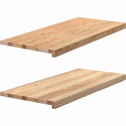 Donnez à votre fenêtre un aspect naturel et unique avec ces appuis de fenêtre en bois ! Matériau robuste et stable : le bois ...