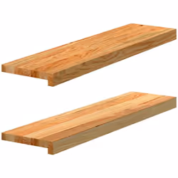 Donnez à votre fenêtre un aspect naturel et unique avec ces appuis de fenêtre en bois ! Matériau robuste et stable : le bois  ...