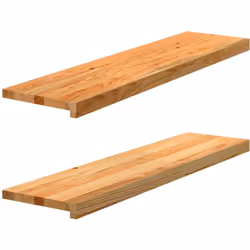 Donnez à votre fenêtre un aspect naturel et unique avec ces appuis de fenêtre en bois ! Matériau robuste et stable : le bois ...