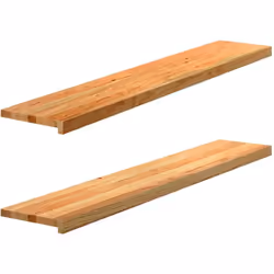 Donnez à votre fenêtre un aspect naturel et unique avec ces appuis de fenêtre en bois ! Matériau robuste et stable : le bois ...