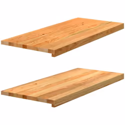 Donnez à votre fenêtre un aspect naturel et unique avec ces appuis de fenêtre en bois ! Matériau robuste et stable : le bois ...