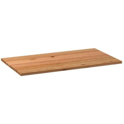 Dessus de table marron clair bois chêne massif rectangulaire Vidaxl