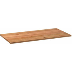 Vidaxl - Dessus de table marron clair bois chêne massif rectangulaire