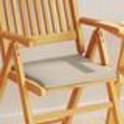 vidaXL Coussins de siège de jardin lot de 2 taupe 45x45x2 cm carré