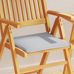 Vidaxl - Coussins de siège de jardin lot de 4 gris clair 45x45x2cm carré