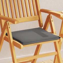 Vidaxl - Coussins de siège de jardin lot de 4 anthracite 45x45x2cm carré