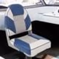 vidaXL Ensemble de sièges de bateau pliables lot de 4 dossier haut
