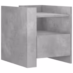 VidaXL 848279, Couleur du béton, Bois, 50 kg, 5 kg, 450 mm, 500 mm