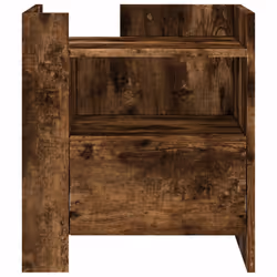 VidaXL 848280 Table de nuit et table de chevet Chêne - Vue supplémentaire 4