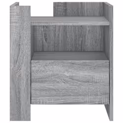 VidaXL 848281 Table de nuit et table de chevet Chêne - Vue supplémentaire 4