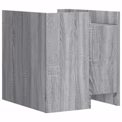 VidaXL 848281 Table de nuit et table de chevet Chêne - Vue supplémentaire 6