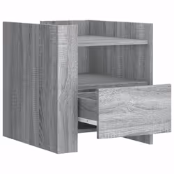 VidaXL 848281 Table de nuit et table de chevet Chêne - Vue supplémentaire 7