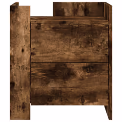 VidaXL 848287 Table de nuit et table de chevet Chêne - Vue supplémentaire 4