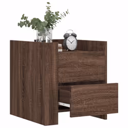 VidaXL 848289 Table de nuit et table de chevet Chêne
