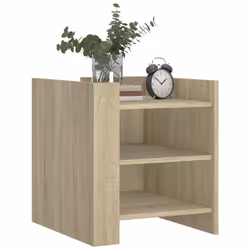 VidaXL 848292 Table de nuit et table de chevet Chêne