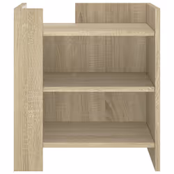 VidaXL 848292 Table de nuit et table de chevet Chêne - Vue supplémentaire 4