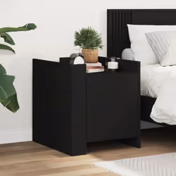 VidaXL 848298, Noir, Bois, 60 kg, 450 mm, 500 mm, 500 mm