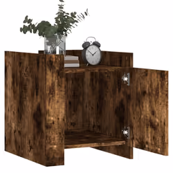 VidaXL 848301 Table de nuit et table de chevet Chêne