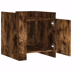 VidaXL 848301 Table de nuit et table de chevet Chêne - Vue supplémentaire 7