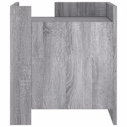 VidaXL 848302 Table de nuit et table de chevet Chêne - Vue supplémentaire 4