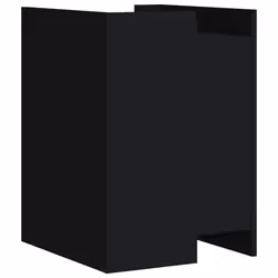 VidaXL 848305 Table de nuit et table de chevet Noir - Vue supplémentaire 5